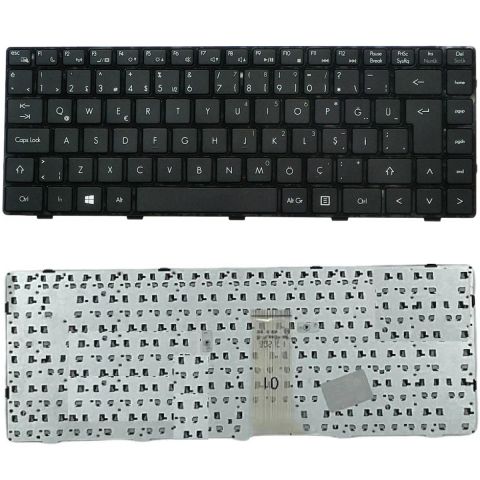 Grundig 13M-GNB1450B1B8, 13M-GNB1450B2B8 Klavye Tuş Takımı Tuş Seti Siyah Türkçe