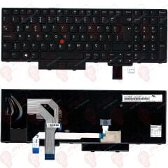 Lenovo ThinkPad P51s, 20HB, 20HC, 20JY, 20K0 Klavye Siyah TR