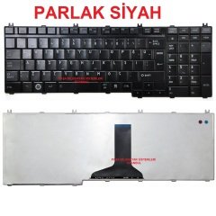 TOSHİBA SATELLİTE L500, L500D KLAVYE, TUŞ TAKIMI PARLAK SİYAH ORJ