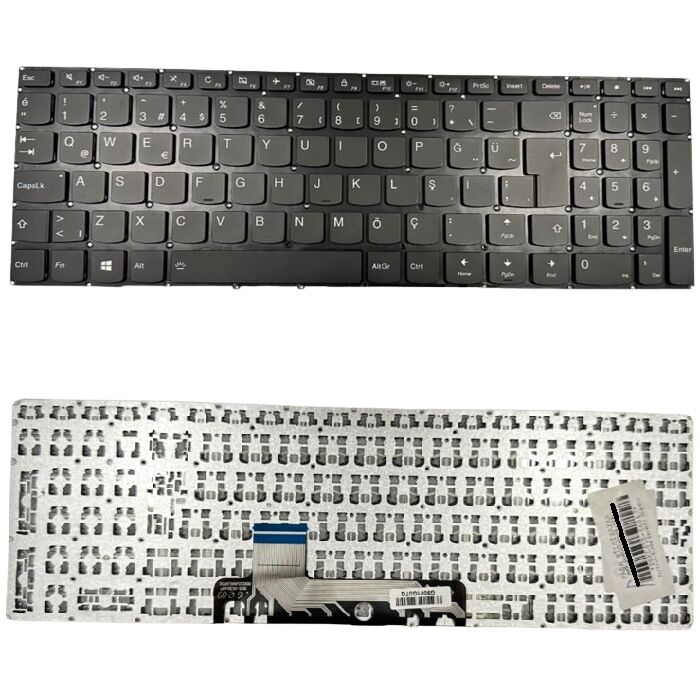 Lenovo Flex 4-1580, 80VE Uyumlu Klavye Tuş Takımı Tuş Seti Siyah Türkçe