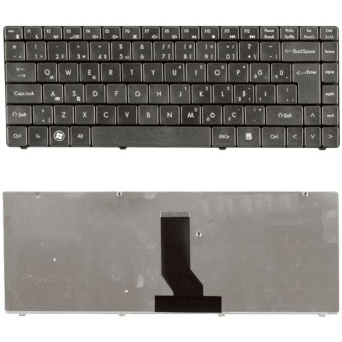 Casper MP-07G36TQ-430, MP-07G36TQ-920 Klavye Tuş Takımı Tuş Seti Siyah Türkçe