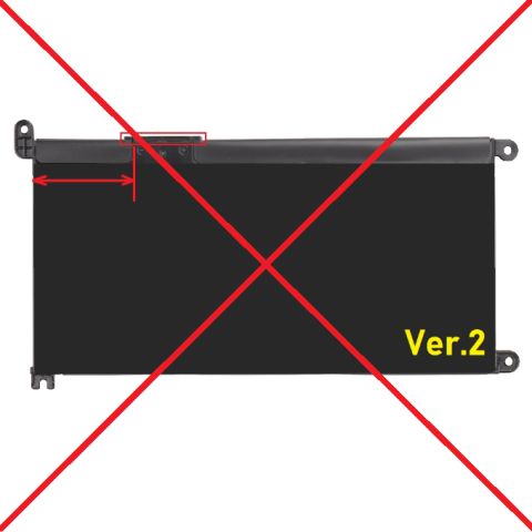 Nion Dell Vostro 3481, 14 3481, 14-3481, P89G, P89G004, P89G005 Ver.1 Uyumlu Batarya Pil