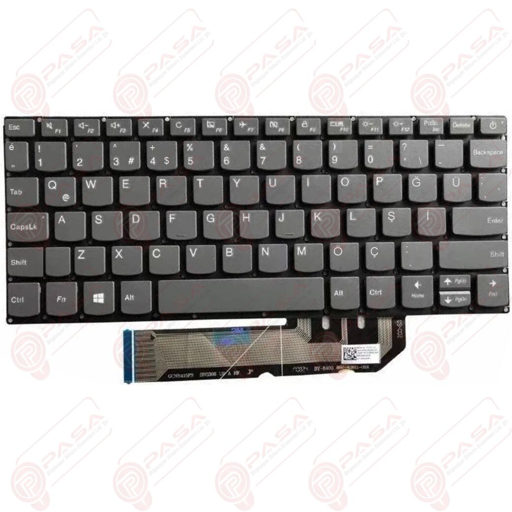 Lenovo ideaPad 120s-11IAP, 81A4 Klavye Gri TR