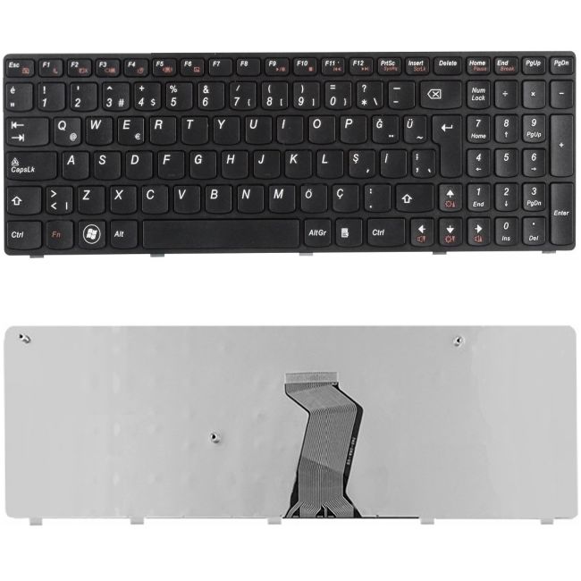 Lenovo V580C, 24980, 4980 Klavye Siyah TR