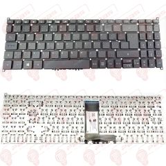 Acer Aspire A315-23, A315-23G Uyumlu Klavye Tuş Takımı Tuş Seti Siyah Türkçe