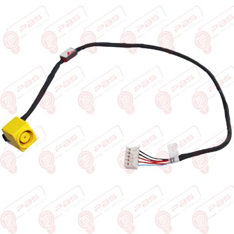 Lenovo B590, B590G, 20206, 20208, 3761, 6274, 8601 Uyumlu Power Jack Şarj Soketi Kablolu