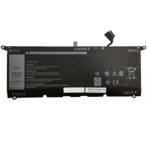 Nion Dell inspiron 7391 2 in 1, 13 7391 2 in 1, 13-7391 2 in 1, Uyumlu Batarya Pil