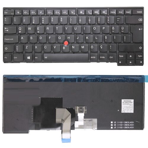 Lenovo ThinkPad Edge E431, 6277, 6886, E431t Klavye Siyah TR