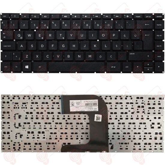 Hp 14-AC, 14-AM Klavye Tuş Takımı Tuş Seti Siyah Türkçe