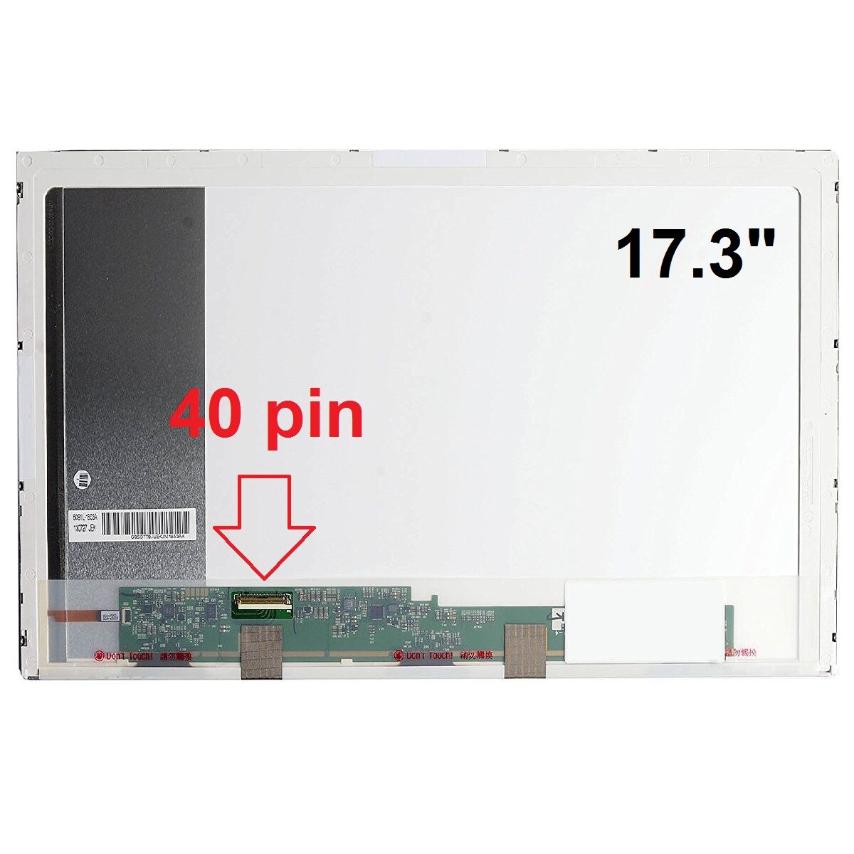 Gateway NV78, NV79 Ekran 17.3 Led 40 Pin PANEL Laptop Ekranı