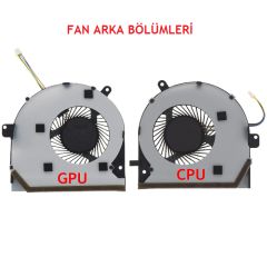 Asus GL502VS-FY169T, GL502VS-FY306T, GL502VS-FY307T, GL502VS-FY323T Uyumlu Fan Ver.2 Cpu ve Gpu