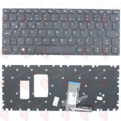 Lenovo Flex 4-1130, 80U3 Klavye Led Işıklı Siyah TR