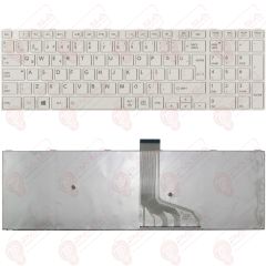 Toshiba Satellite M50D-A-101, M50D-A-10E Klavye Tuş Takımı Q Beyaz Renk Türkçe Keyboard