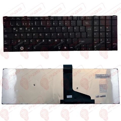 Toshiba Satellite L55-A5284 Klavye Tuş Takımı Q Siyah TR