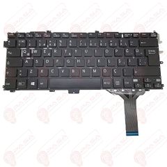 Sony Vaio SVP1322M8E, SVP1322M9R, SVP1322N4E Klavye Siyah TR