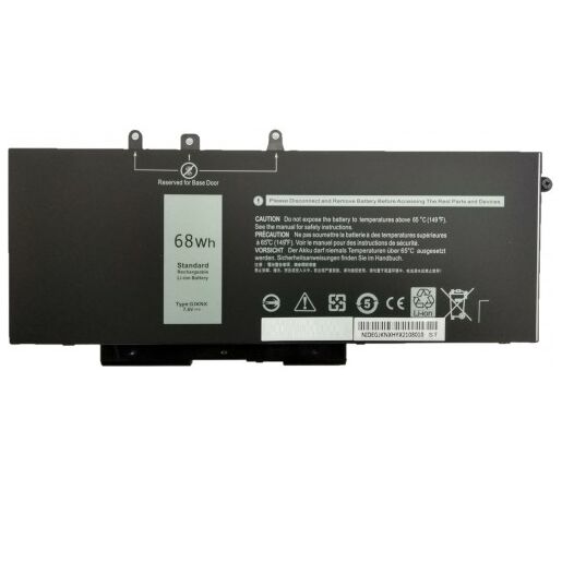 Nion Dell Precision M3520, 15 M3520, 15-M3520 Uyumlu Batarya Pil - 4Cell