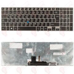 Toshiba Tecra Z50-A-11E, Z50-A-12C Klavye Led Işıklı Siyah TR