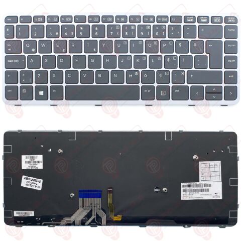 Hp MP-13A1, MP-13A13USJ442, MP-13A16TQJ442 Klavye Tuş Takımı Tuş Seti Led Işıklı Gri Türkçe