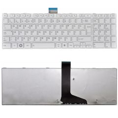 Toshiba Satellite C855-155 Klavye Tuş Takımı Q TR BEYAZ