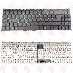 Acer Aspire A515-46, A515-46-R14K Uyumlu Klavye Tuş Takımı Tuş Seti Siyah Türkçe