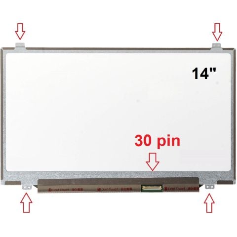 N140BGA-EA3, N140BGA-EA3 Rev. C1 Ekran 14 Slim 30 Pin