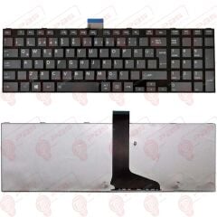 Toshiba Satellite L875-12M Klavye Tuş Takımı ÇERÇEVELİ TİP Tuş Seti TR Siyah Renk Q