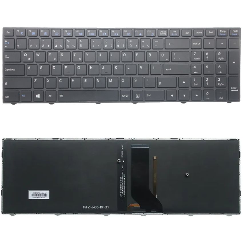Monster Abra A7 V7.2 Klavye Tuş Takımı Işıklı Ver.1 Siyah TR