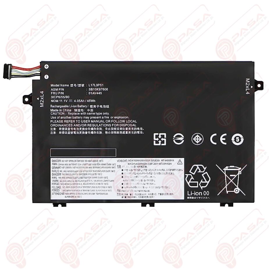 Lenovo ThinkPad E580, 20KS, 20KT Uyumlu Batarya Pil Nion
