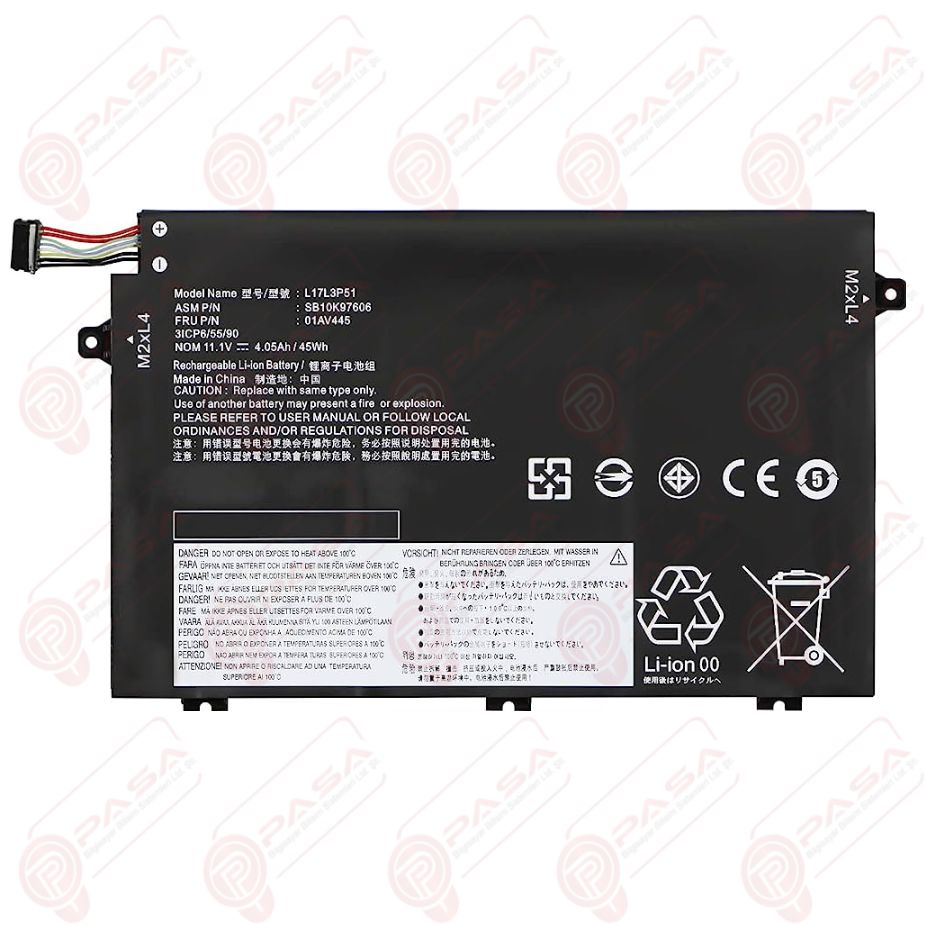 Lenovo ThinkPad E590, 20NB, 20NC Uyumlu Batarya Pil Nion