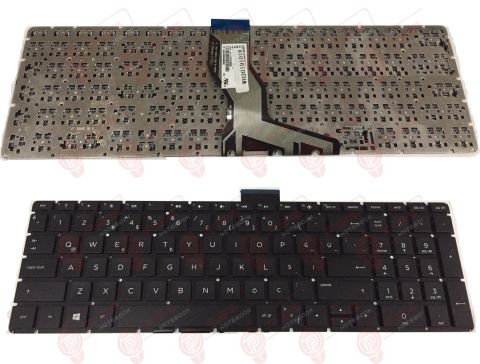 Hp Pavilion Gaming 15-DK0016NT, 15-DK0017NT Klavye Tuş Takımı Q TR Siyah Renk Tuş Seti