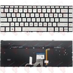 Hp Envy 13-AG0000NT, 13-AG0001NT, 13-AG0002NT Klavye Tuş Takımı Tuş Seti Led Işıklı Gri Türkçe