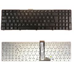 Asus U53, U53F, U53J, U53Jc Klavye Tuş Takımı Türkçe Siyah Q Tuş Yapısı
