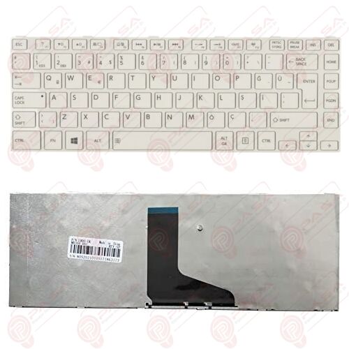 Toshiba Satellite L840, L840D, L845, L845D Klavye Beyaz TR