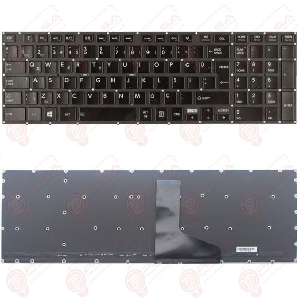 Toshiba Satellite P70-A-L1M, P70-A-M2S Klavye Siyah TR