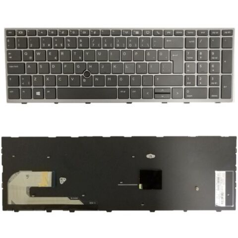 Hp 6037B0136101, HPM17B73USJ9301 Uyumlu Klavye Tuş Takımı Tuş Seti Siyah Türkçe