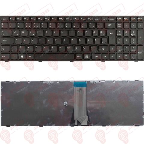 Lenovo 80KR, 80L0, 80L4, 80R0 Klavye Tuş Takımı Siyah TR