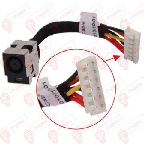 Compaq Presario CQ60-301ET, CQ60-310ET Uyumlu Power Jack Şarj Soketi Kablolu