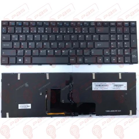 Monster Abra A5 V5.3.1 Klavye Tuş Takımı Işıklı Siyah Türkçe