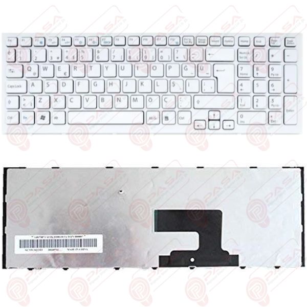 Sony 148915521, 1-489-155-21 Klavye Beyaz TR