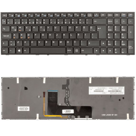Monster Abra A5 V5.3.2 Klavye Tuş Takımı Işıklı Siyah Türkçe