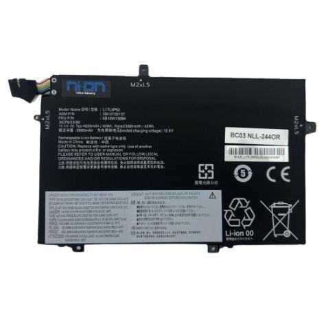 Nion Lenovo 5B10W13894, 5B10W13895, 5B10W13896, 5B10W13897 Uyumlu Batarya Pil