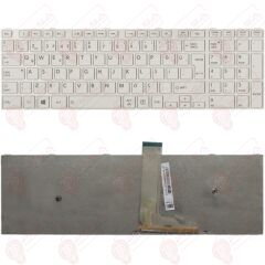 Toshiba Satellite C50-A-11N, C50-A-123 Klavye Tuş Takımı Beyaz TR