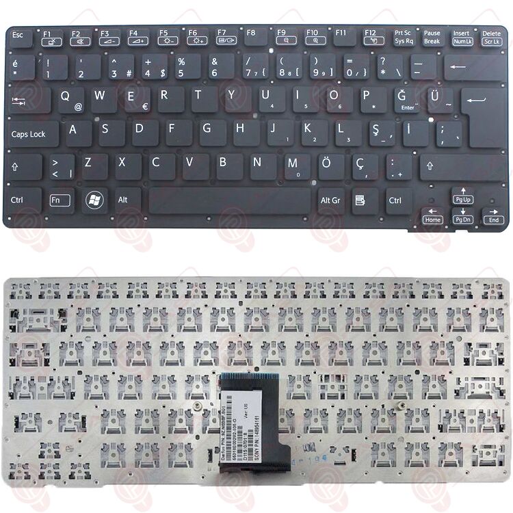 Sony Vaio VPCCA, VPC-CA Klavye Siyah TR