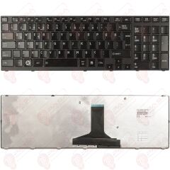 Toshiba Qosmio X770-11C, X770-11D Klavye Siyah TR