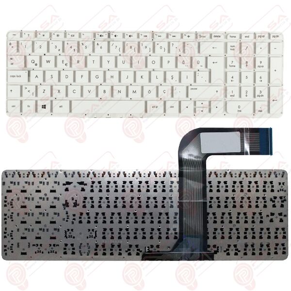 Hp Pavilion 15-P201NT, 15-P202NT Klavye Tuş Takımı Q Beyaz Renk Türkçe Keyboard