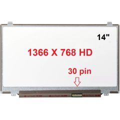 Hp 14-AM010NT, 14-AM101NT, 14-AM102NT Ekran 14 Slim 30 Pin