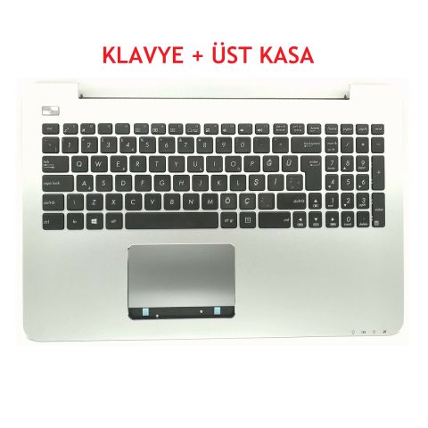 Asus K555L, K555LA, K555LAB Klavye Tuş Takımı ve Üst Kasa
