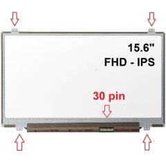 Lenovo ThinkPad L590, 20Q7, 20Q8 Ekran 15.6 Slim 30 Pin FHD IPS