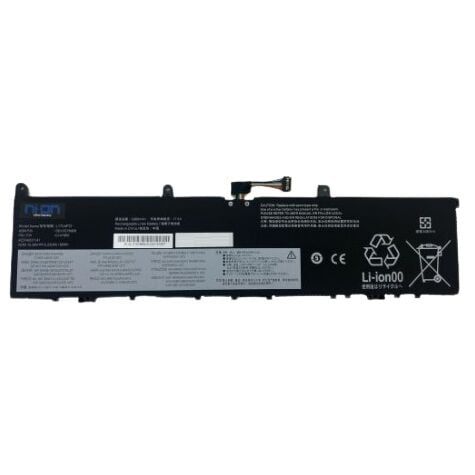 Nion Lenovo ThinkPad P1 Gen2, 20QT, 20QU Uyumlu Batarya Pil