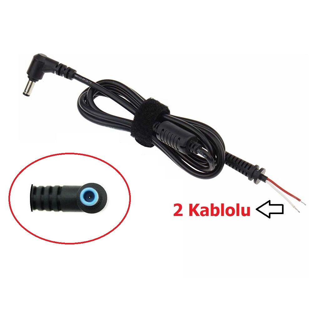 Hp Stream 14-AX007NT, 14-AX009NT, 14-AX069ST Adaptör Kablosu Dc Kablo